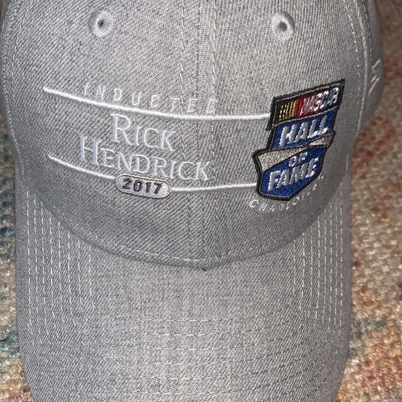 Rick Hendrick inductee 2017 NASCAR Hall of Fame hat cap Hendrick motorsports NEW - Picture 8 of 10